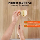 Kffkff 16x32in Clear Pvc Table Cover 1 5mm Waterproof Easy-clean Desk Mat