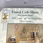 Classic Winnie The Pooh Fitted Crib Sheet 100  Cotton Nursery Bedding