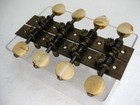 Vintage 1900 s Neapolitan Mandolin Brass Tuners Set For Project Upgrade