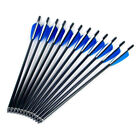 12pack 16inch Crossbow Carbon Crossbow Bolts Arrow For Hunting Outdoor Practice