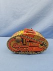 Vintage Marx Wind Up Tin Toy Army Tank No 3 Works