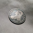 1829 50c Capped Bust Half Dollar  rare coin Ungraded Item 12