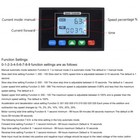 Digital Pwm Motor Speed Controller Dc 12v 24v 36v 48v Time Forward Reverse 40a