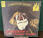 Vintage Disneyland Record Scarecrow Of Romney Marsh Lg-774 45 Rpm Sleeve Adapter