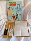 C1960 Continental Airlines Route Map Brochure Luggage Tag Mailer Ephemera Vintag