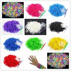 600pcstransparent Loom Rubber Bands Kits S Clips For Diy Loom Bands Bracelet Cha