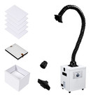 Monport 150w Laser Fume Extractor W 3-layer Filter For Co2 Fiber Laser Engraver