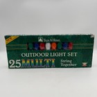 Vintage Trim A Home 25 Multi Outdoor C9 Light Set Lot Of 2 Kmart Retro Christmas