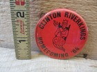 Vintage 1964 Clinton High School Iowa Homecoming River Kings Chs Pin-back Button