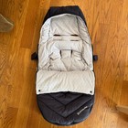 Uppa Baby Uppababy Cozy Ganoosh Footmuff In Jake Black Charcoal  fair See Pic 