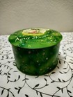 Vintage April Showers Cheramy Powder Metal Box Tin Vanity New York Parasol Lady