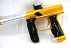 Used Empire Axe 2 0 Electronic Paintball Speedball Marker Dust Gold silver
