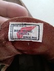 Vintage Red Wing Work Boots Made In Usa - Size 11  Good  Project Moc Supersole 