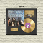 Gold Plated Lp Vinyl - Deep Purple - Memorabilia Music Gift   Pgr