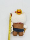 Vintage 2003 Sanrio Japan Hello Kitty Cowgirl Lasso Costume 6    Plush Nwt Rare