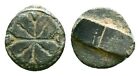Byzantine-crusader Silver Signet Jerusalem Cross Ae Bronze Antiquity W coa