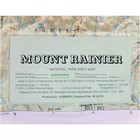 Mount Rainier National Park Raised Relief Map  Unframed