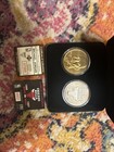 Michael Jordan Bronze And Silver Coin Set 1997