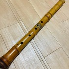 Shakuhachi Wooden Japan Antique Flute Instrument Music Comes With Special Case