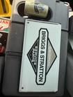 Vintage Briggs   Stratton Original Service Parts Metal Sign     Small Engine Deale