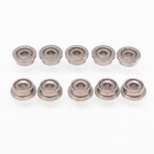 10pcs 1 5x4x2mm Bearing Steel Micro Flange Miniature Ball Bearings F681xzz