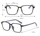 Photochromi Progressive Multifocal Anti Blue Light Reading Distance Glasses New