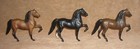 Lot Sale Of 3 Vintage Breyer Little Bit Morgan Horses   First Issue   One Owner
