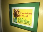 Cloverland Cow Dairy Milk Farm Barn Feed Store Farmer Kitchen Advertising Sign