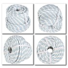 5 8  X 150 Ft Double Braid Polyester Nylon Pulling Camping Rope 11 000 Lbs