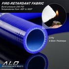 Fit For 1998 1999 2000 2001 Honda Crv Mk1 Blue Silicone Radiator Hose clamps Kit