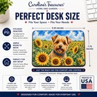 Caroline s Treasures Norfolk Terrier In Sunflowers Mouse Pad