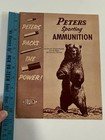 Vtg 1955 Peters Hunting Ammunition Catalog Rifles Shotgun Dupont
