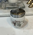 Royal Worcester Vintage Lavinia 4    Egg Coddler W  Lid Made In England  Free Ship