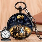 Star Wars 50th Anniversary Pocket Watch - Tmthu10327 Gift Box Included
