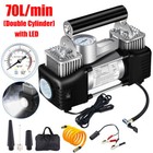 Heavy Duty Portable Car Air Compressor Tire Inflator Electric Auto Tyre Pump 12v