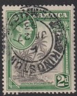 Jamaica 1938 52  2d   Good Used    Kingston   Cds   p250 