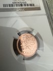 2012 Canada 1c Ngc Ms66rd Copper Plated Zinc  Last Year Issue Scarce One Cent