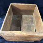20-30s Texaco Home Lubricant Wooden Crate Holds 36 - 4 Fl Oz  6x10x12 