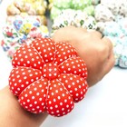 Magnetic Pin Cushions Wearing On The Hand Sewing Needle Holder  Red