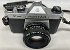 Pentax Asahi K1000 35mm Slr Film Camera W smc Pentax-a 1 2 50mm Lens Untested