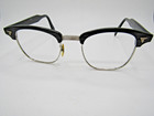 Vintage Rare American Optical Ao Malcom X Wood Grain Eyeglasses Sirmont Repair