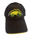 Green Part Store John Deere Hat Cap Snapback Black Equipment Farm Tractor Tools
