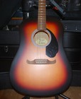Fender Acoustic Guitar Fa - 125 sb - Brand New - Stand  Tuner  Strings  Pick Inc