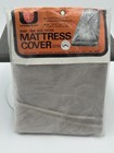 New Vintage 1970 Universal Baby Crib Size Fitted Mattress Cover Plastic 53 x26 