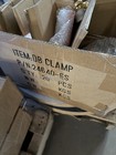 Salisbury Ground Clamp Aluminum 1 1    Duckbill Spring Loaded V Thread Strain Reli