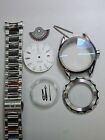 41mm Stainless Steel Watch Case With Band Kit For Omega Seamaster 150 8200 8215