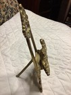 Vintage Victorian Style Ornate Brass Easel Table Top 7-3 4    Tall
