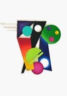 Colorful Contemporary Modern Abstract Wall Sculpture  Wood Metal  28x24 Art69