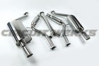 Circuit Werks 92-00 Sc300 Sc 300 Soarer Thick Walled Catback Dual Exhaust System