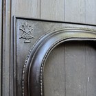 Refinished Antique Cast Iron Fireplace Surround Reclaimed Salvage